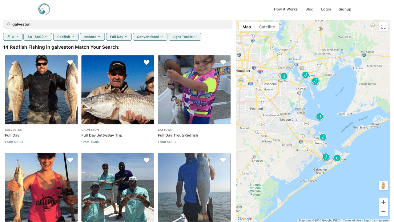Galveston fishing charter
