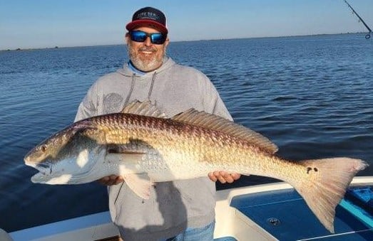 Redfish With Captain Nicholas In Delacroix LA