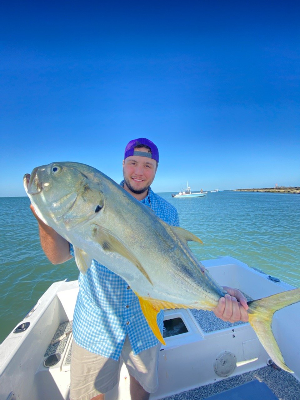 Jack Crevalle fishing in Galveston Texas