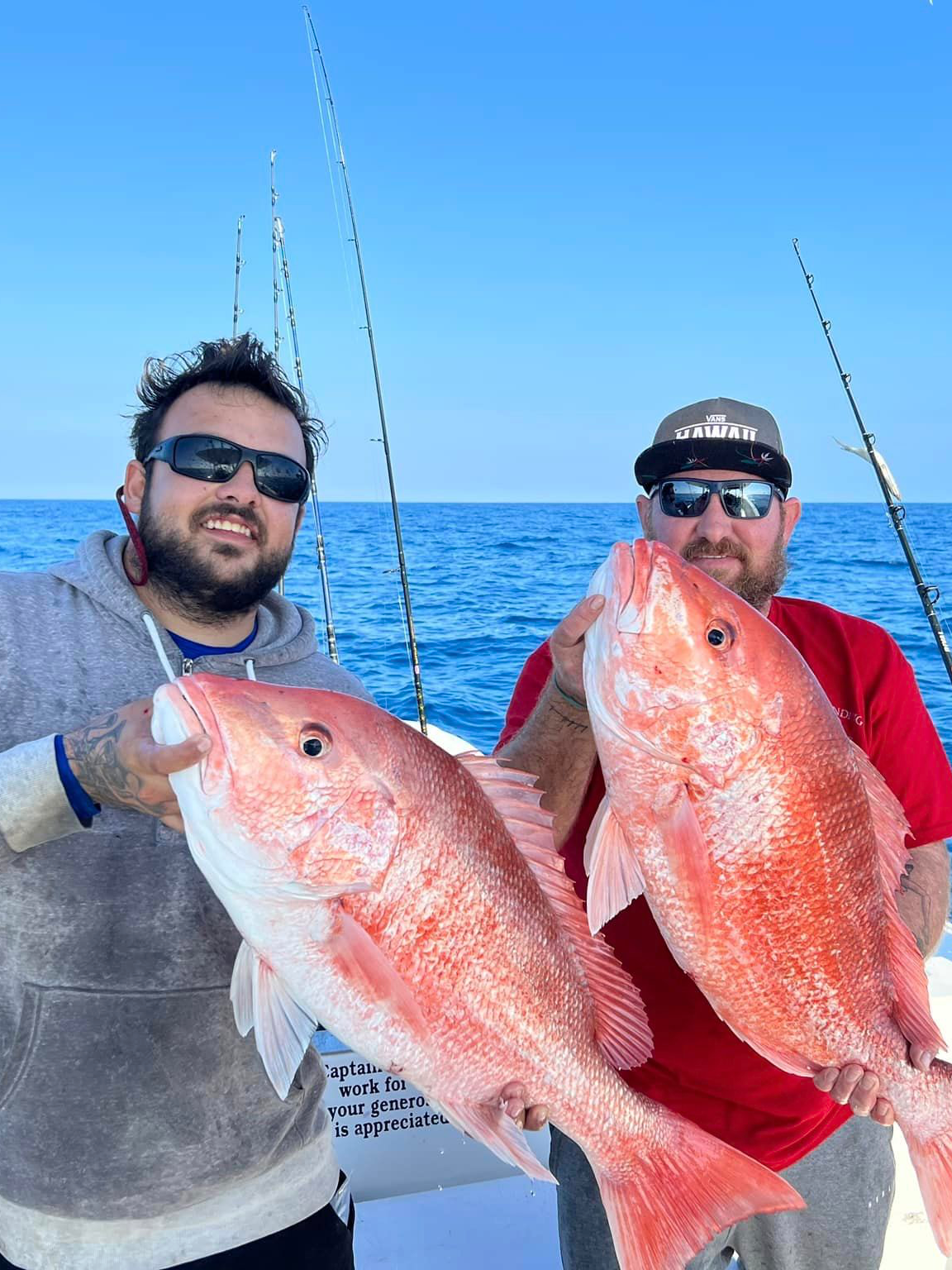 Red snapper fishing in Galveston