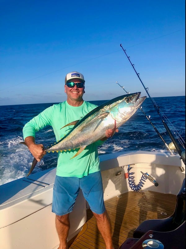 Yellowfin tuna fishing in Galveston