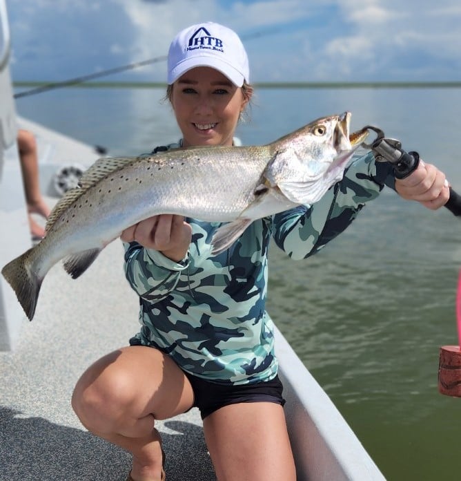 Speckled Trout Fishing in Galveston