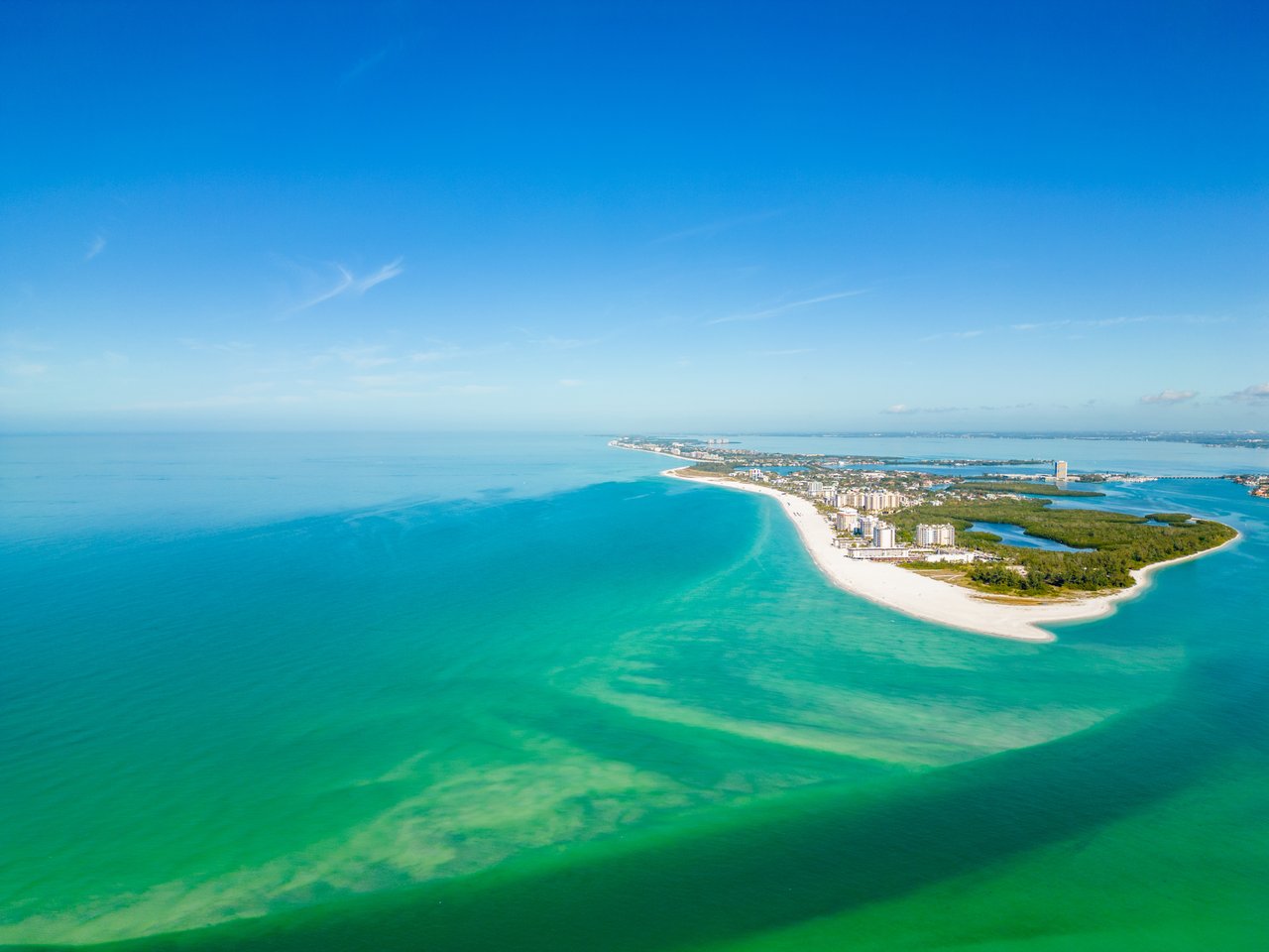 Lido Key From Above