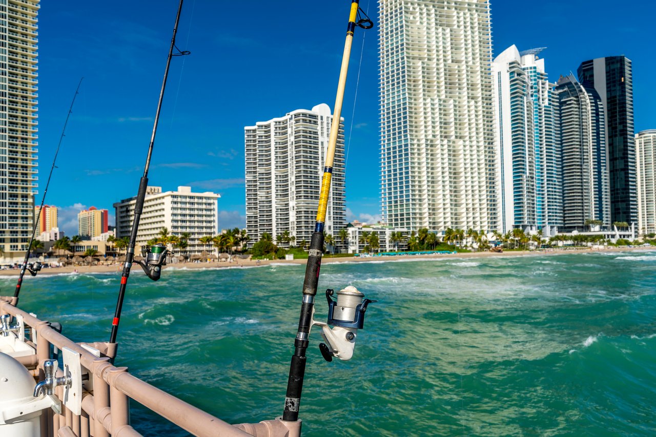 Miami fishing pier