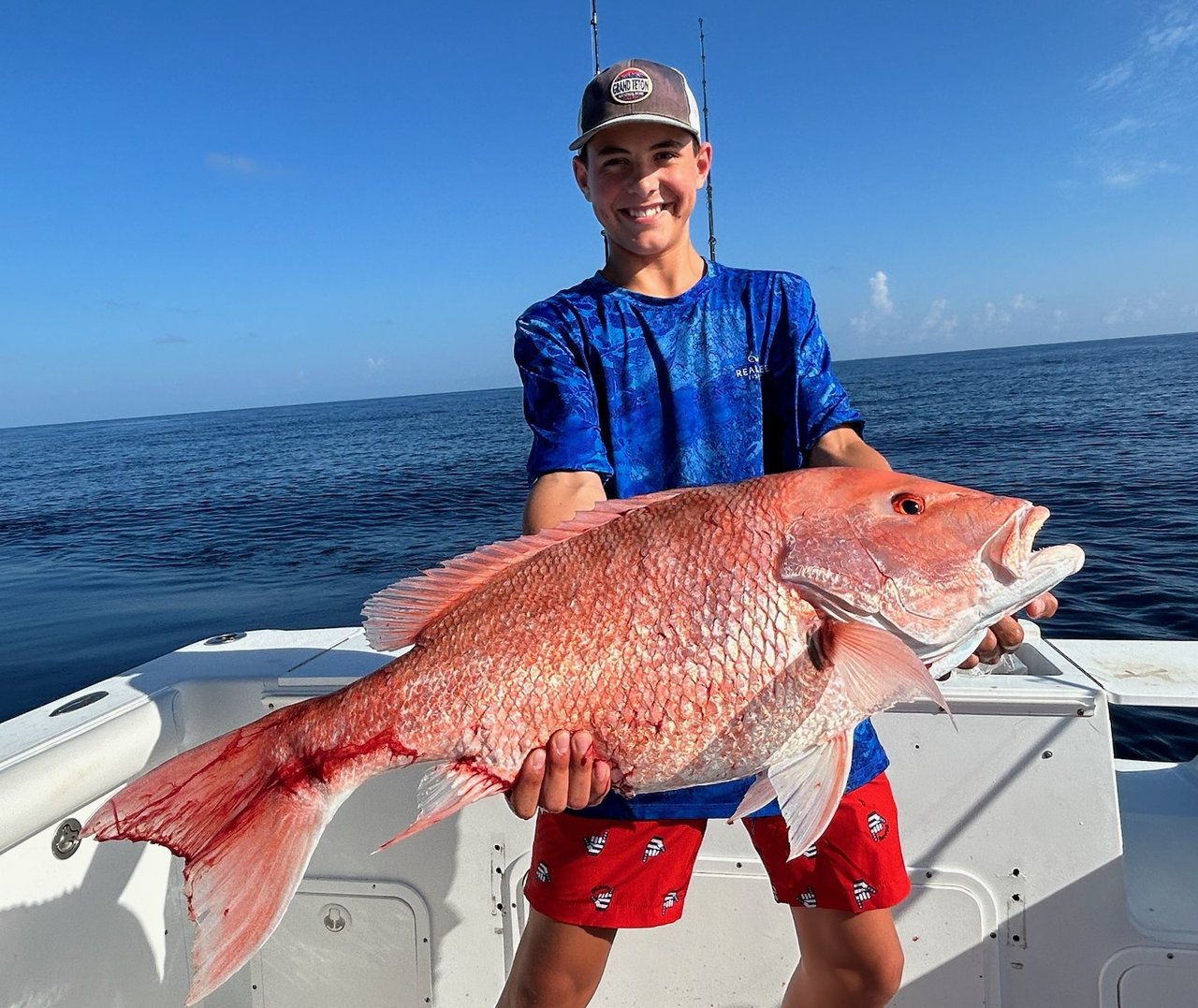 Red Snapper Fish Caught