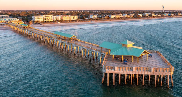Fishing Pier In Charleston SC