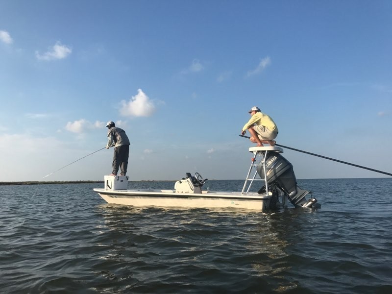 Poling A Skiff On The Flats Captain Alan