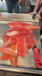 Fishing in St. Joseph, Michigan