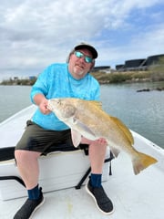 Black Drum Fishing in Port Isabel, Texas