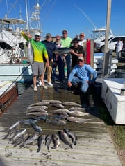 Fishing in Wanchese, North Carolina