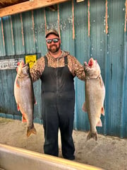 Fishing in St. Joseph, Michigan