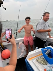 Fishing in Freeport, New York