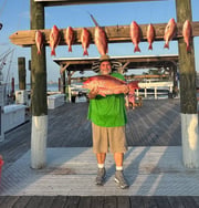 Fishing in Lillian, Alabama