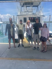 Fishing in Miami Beach, Florida