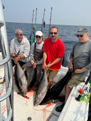 Fishing in Point Pleasant Beach, New Jersey