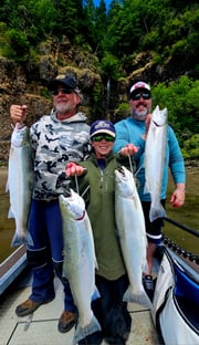Fishing in Cathlamet, Washington