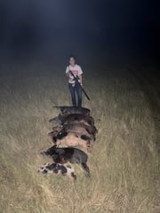Hunting in Rising Star, Texas