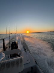 Fishing in Port Aransas, Texas