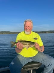 Fishing in Table Rock, Missouri