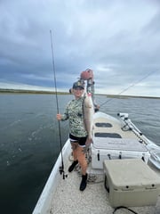 Fishing in Port O'Connor, Texas