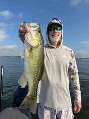 Fishing in Canyon Lake, Texas