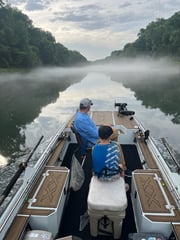 Fishing in Heber Springs, Arkansas
