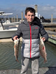 Fishing in Folly Beach, South Carolina