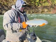 Fishing in Siletz, Oregon