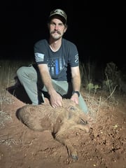 Hog Hunting in Seymour, Texas