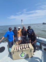 Fishing in Sparrows Point, Maryland