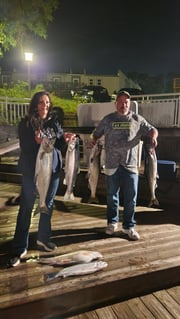 Fishing in Thompsonville, Michigan