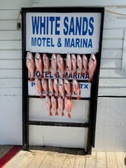 Fishing in Port Isabel, Texas