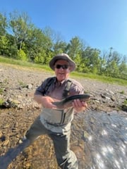 Fishing in Broken Bow, Oklahoma