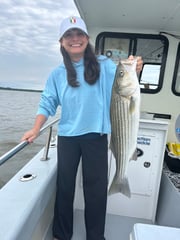 Fishing in Sparrows Point, Maryland