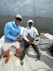 Fishing in Galveston, Texas