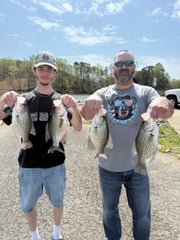 Fishing in Salisbury, North Carolina