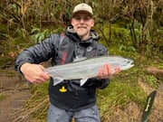 Fishing in Siletz, Oregon