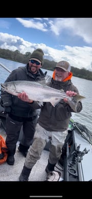 Chinook Salmon Fishing in