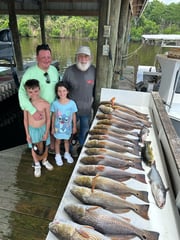 Fishing in Delacroix, Louisiana