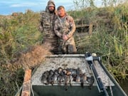 Gadwall Hunting in Delacroix, Louisiana