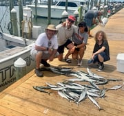 Fishing in Wanchese, North Carolina
