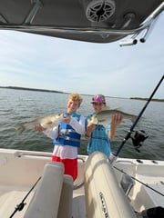 Fishing in Little Elm, Texas
