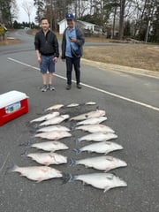 Fishing in Salisbury, North Carolina