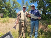 Fishing in Trail, Oregon