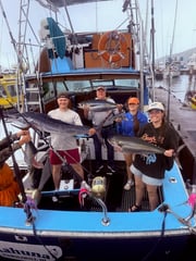 Fishing in Kapaʻa, Hawaii