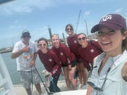 Fishing in Aransas Pass, Texas