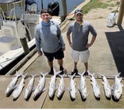 Fishing in Bon Secour, Alabama
