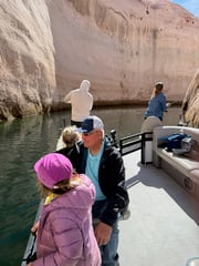Fishing in Page, Arizona