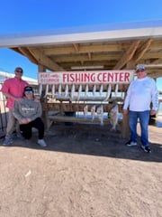 Fishing in Port O'Connor, Texas