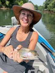 Fishing in Roswell, Georgia